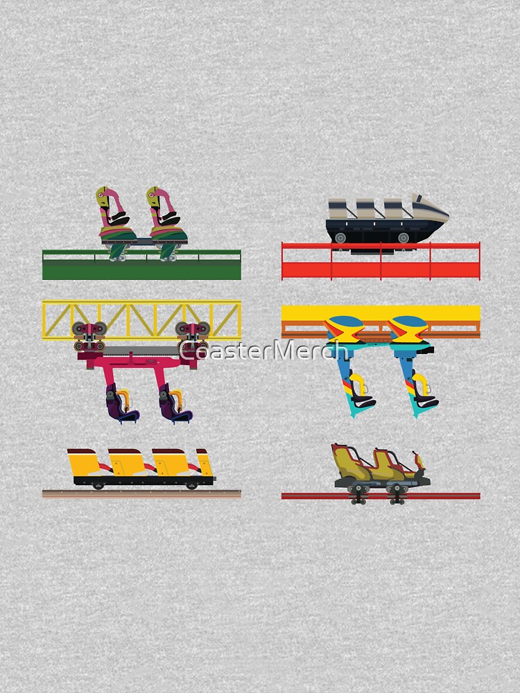 Dorney Park Coaster Cars Design by CoasterMerch