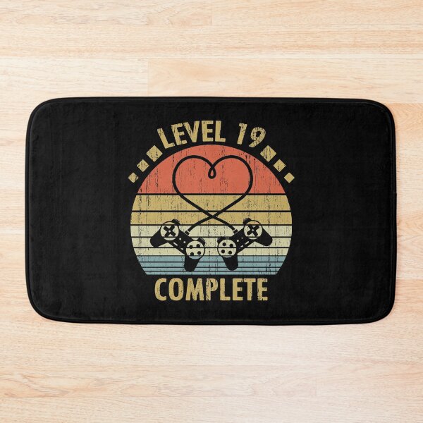 Item preview, Level 19 Complete - 19th Wedding Anniversary Gift Video Gamer designed and sold by nana1099.