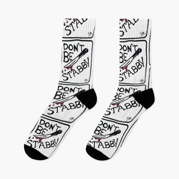 Item preview, Don't Be Stabby!  Or I'll Cut You!  - Beth would be proud! designed and sold by Sc0ttay.