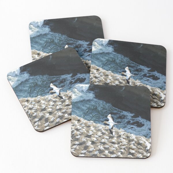 Item preview, Land, Sea and Air (Muriwai Gannet Colony) designed and sold by AlienMind.