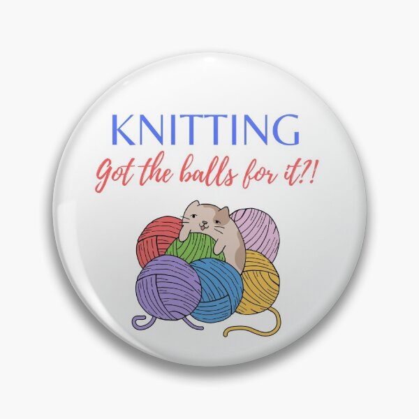 Item preview, Knitting  Got the balls for it?! designed and sold by Larchar.