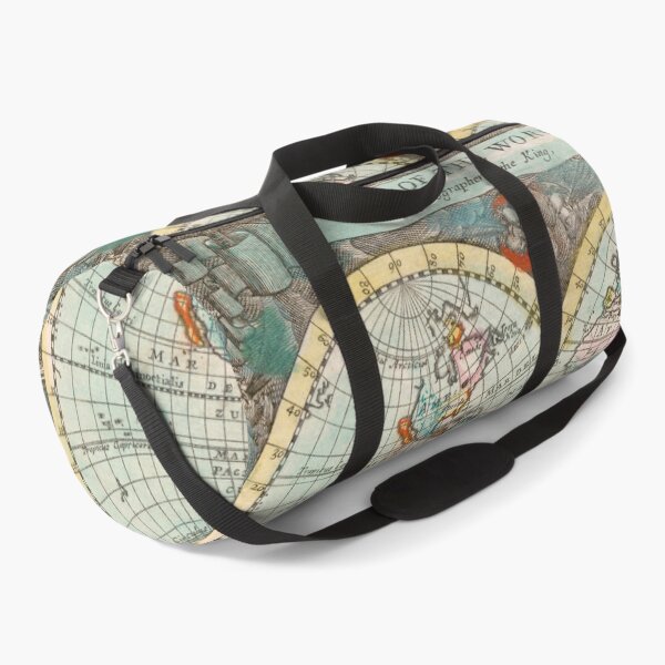 Item preview, 17th Century Map of the World in Color designed and sold by aleyna22.