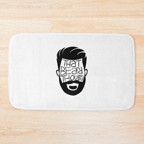 Item preview, That beard though (black) designed and sold by Little Authenticities.
