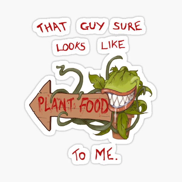 Plant Food Sticker