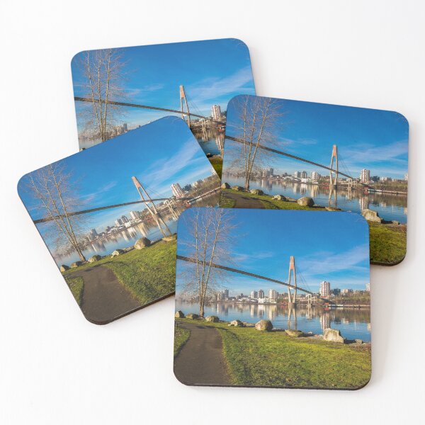 Item preview, Sky-train Bridge in New Westminster   designed and sold by AlexLyubar.