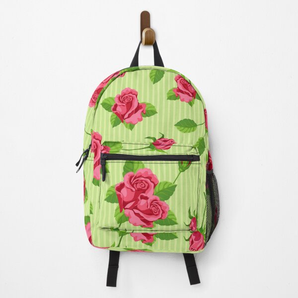 Item preview, Pink Roses on Grean Background designed and sold by jeannierose.