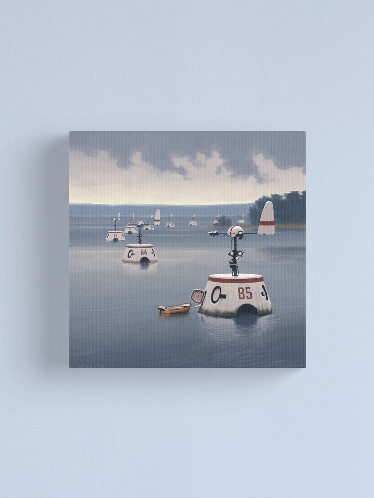 Alternate view of Flöjelturbiner Canvas Print