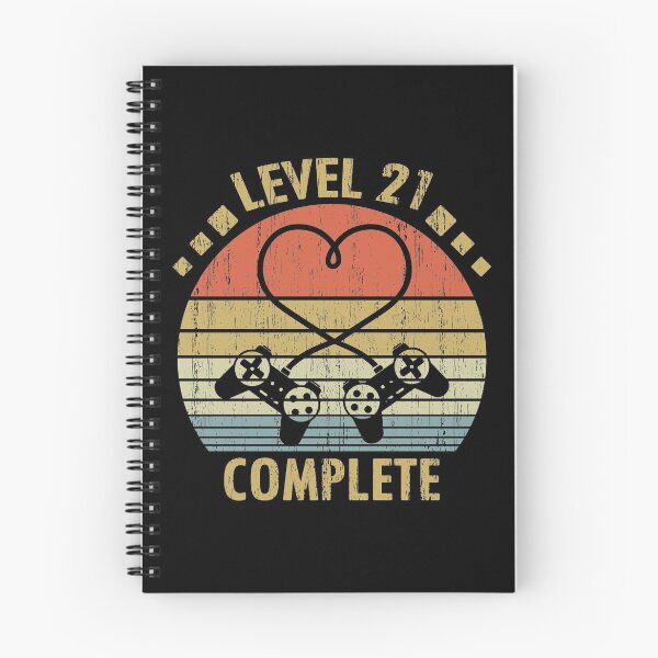 Item preview, Level 21 Complete - 21st Wedding Anniversary Gift Video Gamer designed and sold by nana1099.