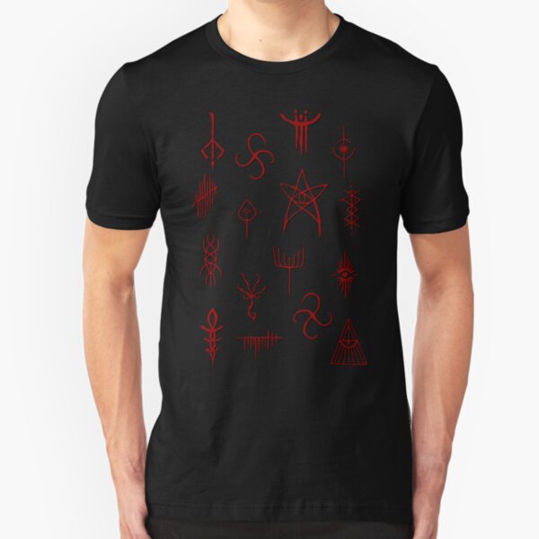 Hunters Runes Slim Fit T-Shirt