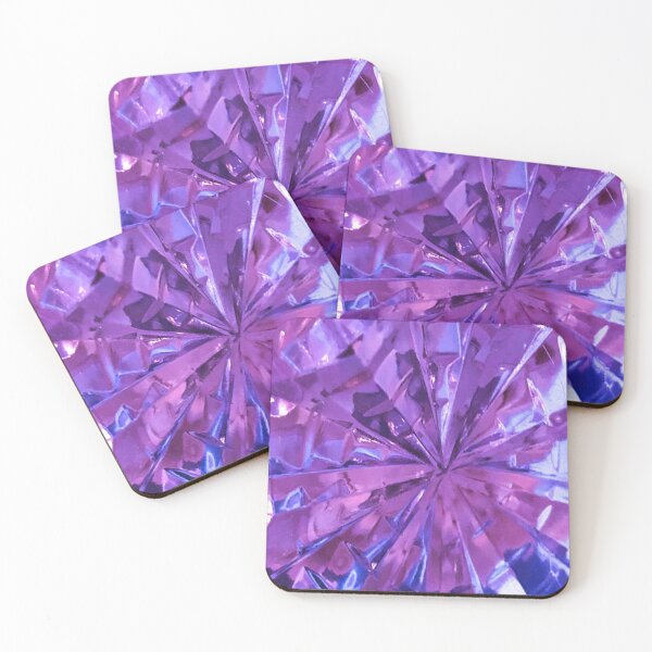 Item preview, Purple Pink Crystal Glass Pattern designed and sold by wildjellybeans.