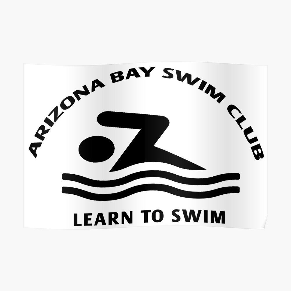 Learn To Swim Arizona Bay Swim Club Sticker By Missalexkennedy Redbubble