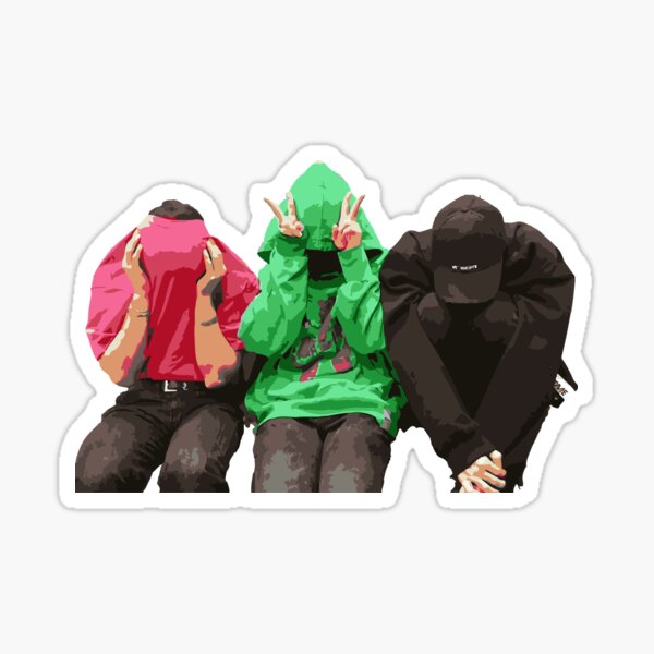 Item preview, 3RACHA SPEARB, J.ONE, AND CB97 sticker designed and sold by Menna-.