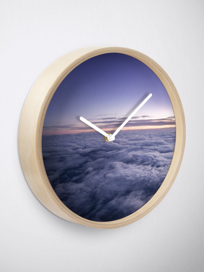 Alternate view of Heaven sky clouds Clock