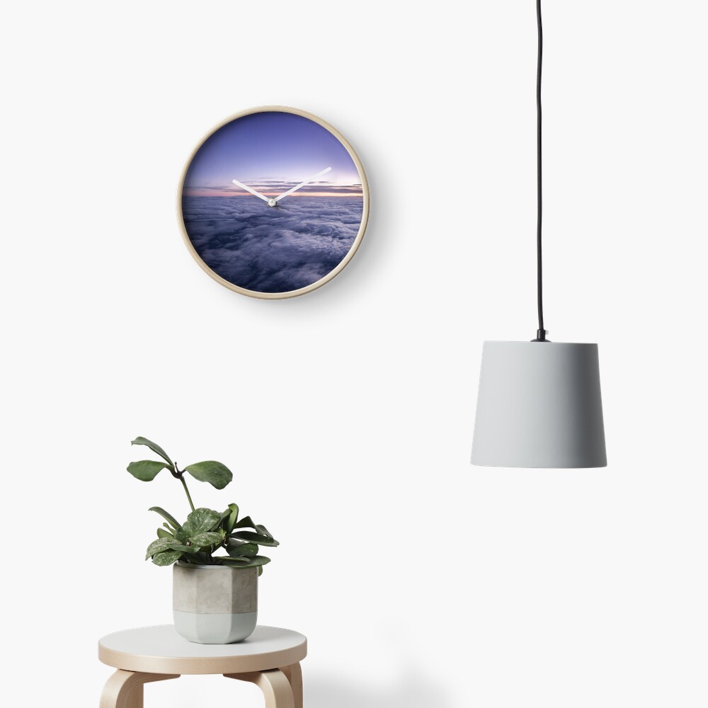 Heaven sky clouds Clock