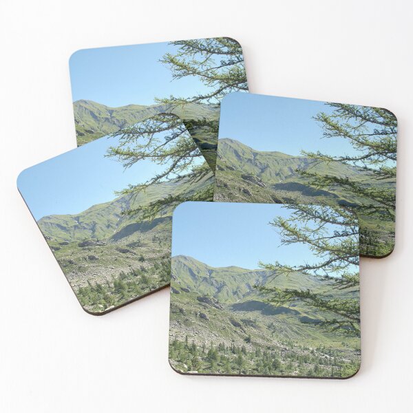 Item preview, Alpine Valley Fir Trees Landscape designed and sold by Anna Lemos.