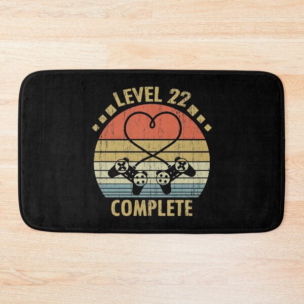 Item preview, Level 22 Complete - 22nd Wedding Anniversary Gift Video Gamer designed and sold by nana1099.
