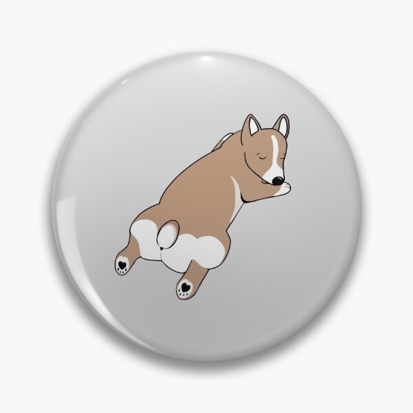 Item preview, Corgi sploot designed and sold by Clara Ryder.