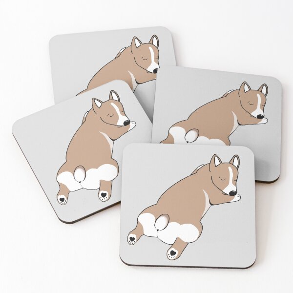 Item preview, Corgi sploot designed and sold by Clara Ryder.