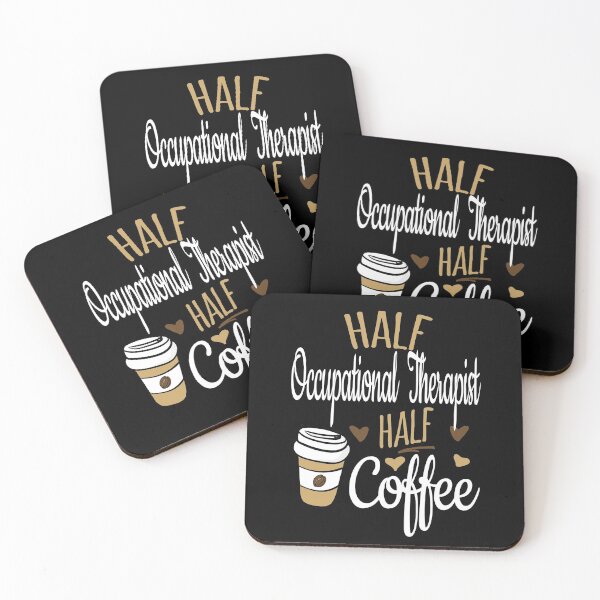 Item preview, Half Coffee Half Occupational Therapist designed and sold by Ripper19.