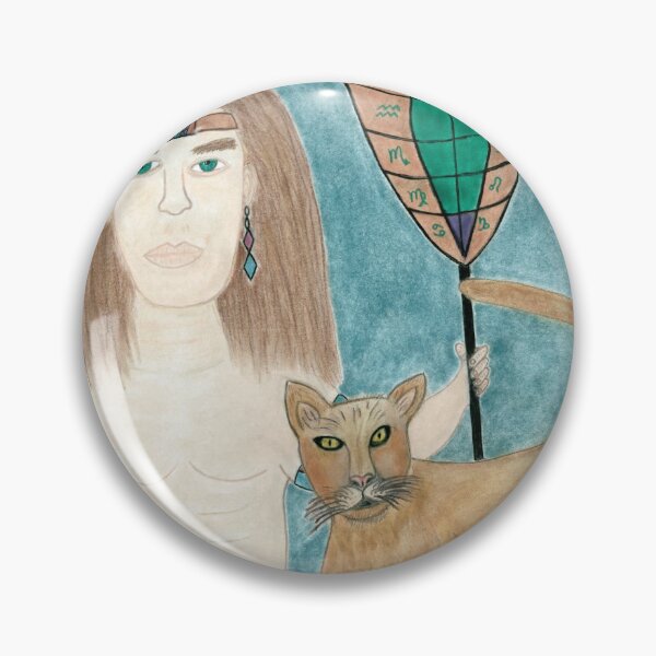 The Cougar Warrior Within Pin