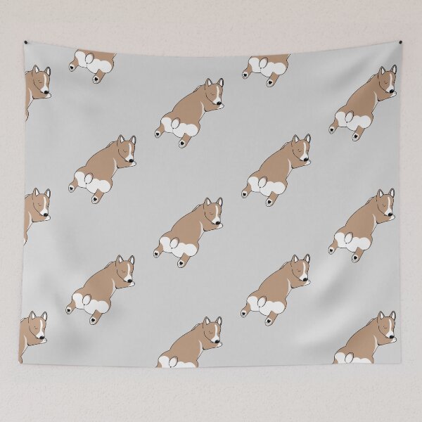 Item preview, Corgi sploot designed and sold by Clara Ryder.