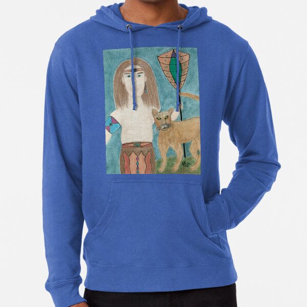The Cougar Warrior Within Lightweight Hoodie