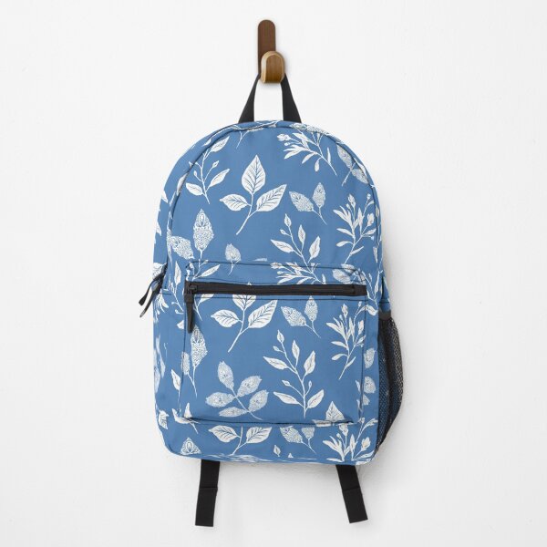 Item preview, Ornate Blue Leaf Pattern designed and sold by Amanda-Lakey.