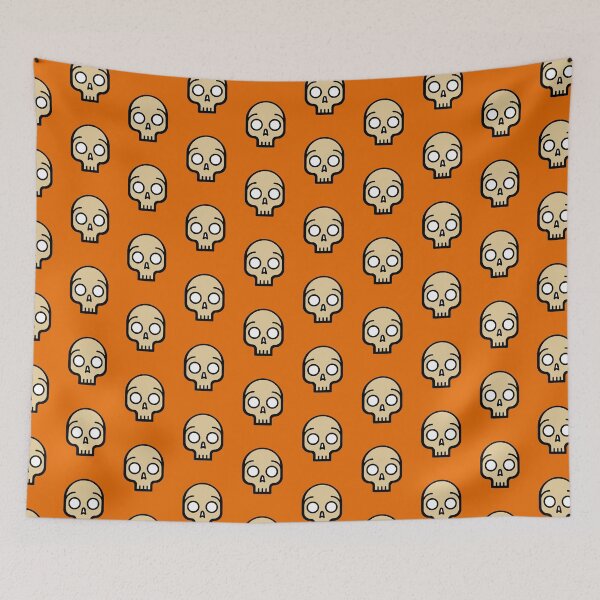 Item preview, Orange Skulls designed and sold by harrizon.