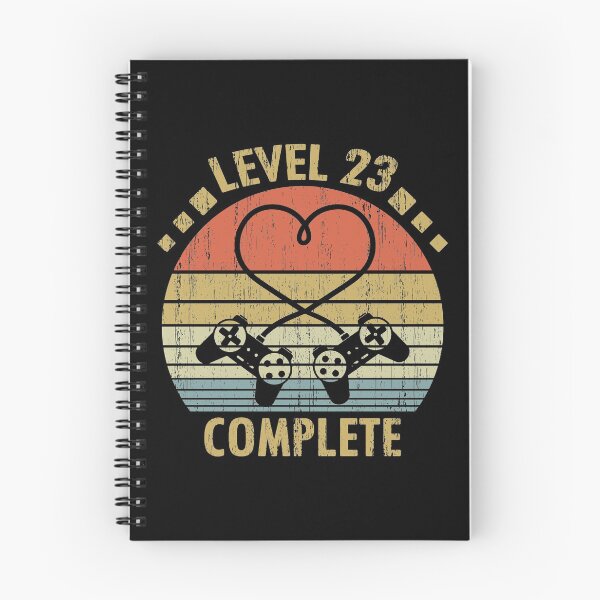 Item preview, Level 23 Complete - 23rd Wedding Anniversary Gift Video Gamer designed and sold by nana1099.
