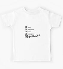 Brilliant Tick Box Kids Tee