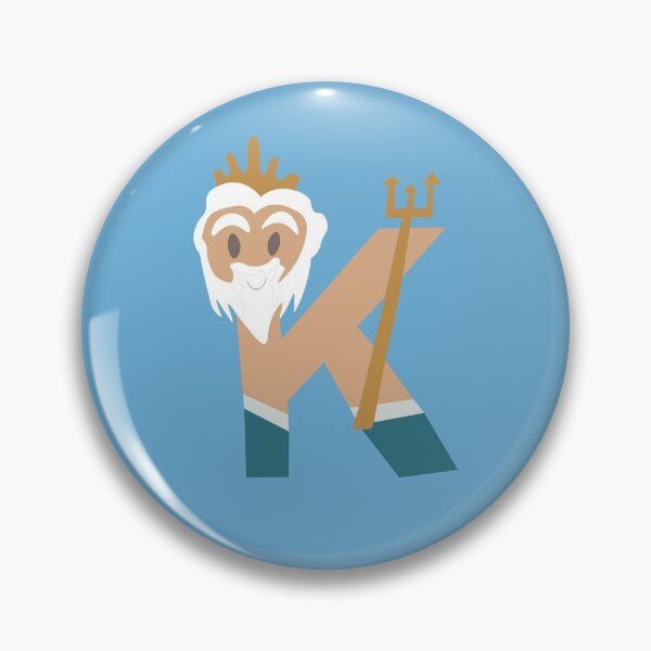Item preview, Letter K King Triton designed and sold by Emus.