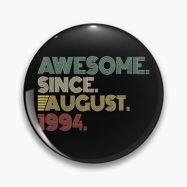Item preview, Awesome Since August 1994 26th Birthday Gift 26 Years Old Vintage August 1994 designed and sold by nana1099.