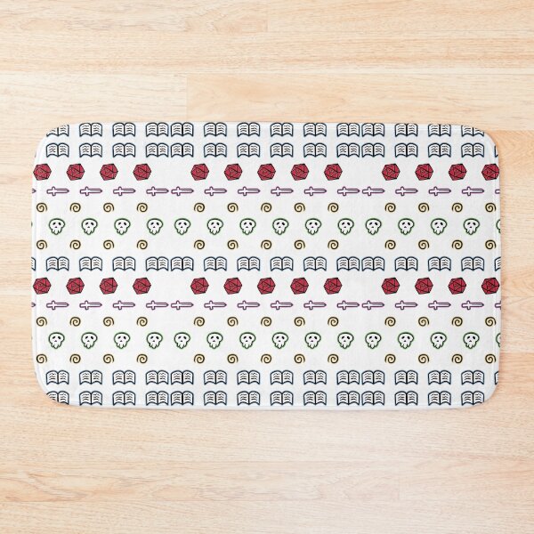 Item preview, Dungeons and dragons themed colored pattern  designed and sold by AArts11.