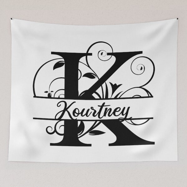 Item preview, Personalized Name Monogram K - Kourtney - Letter K designed and sold by MysticMagpie.