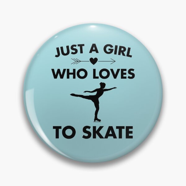 Item preview, Ice Skating - Just a Girl Who Loves to Skate designed and sold by EstelleStar.