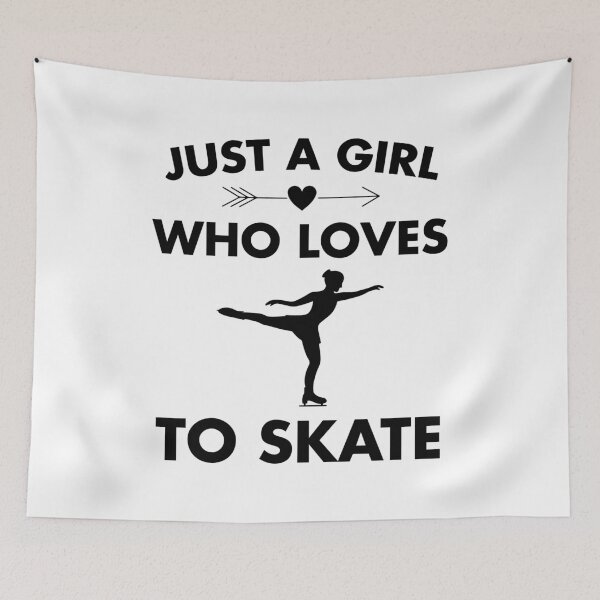 Item preview, Ice Skating - Just a Girl Who Loves to Skate designed and sold by EstelleStar.