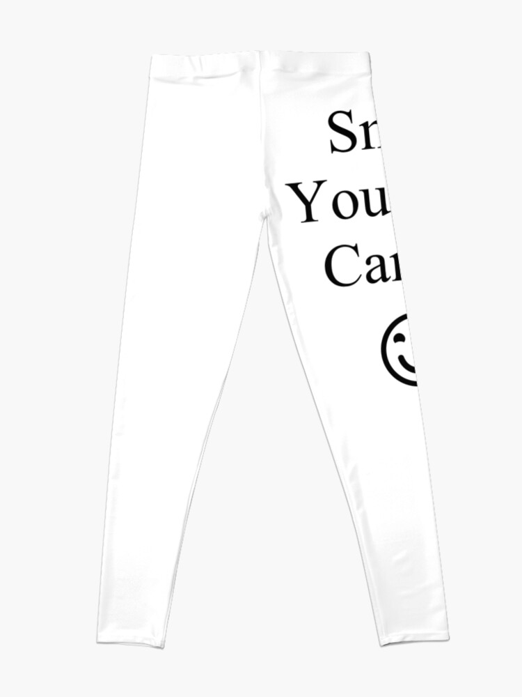 Alternate view of Smile You're on Camera Sign Leggings