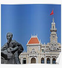 Uncle Ho, Saigon. Poster