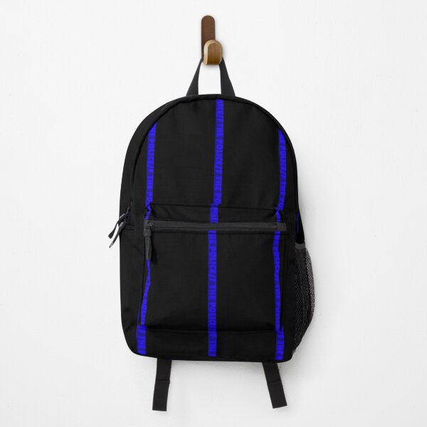 Item preview, F the blue line pin-stripe designed and sold by YouAreHereArt.