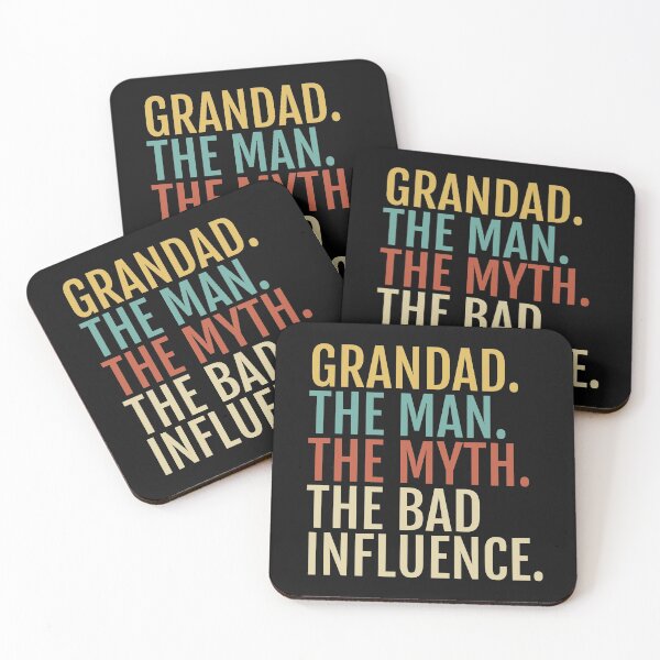 Item preview, Grandad Gift - The Man Myth Bad Influence - Funny designed and sold by EstelleStar.