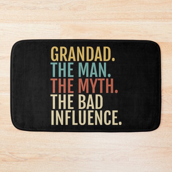 Item preview, Grandad Gift - The Man Myth Bad Influence - Funny designed and sold by EstelleStar.