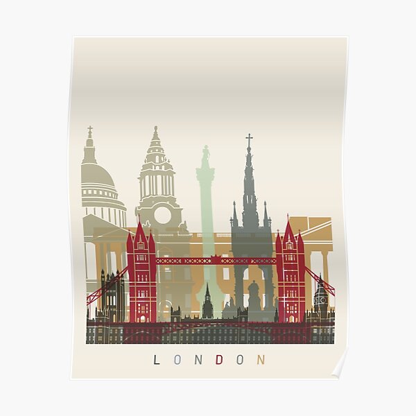 London skyline poster Poster