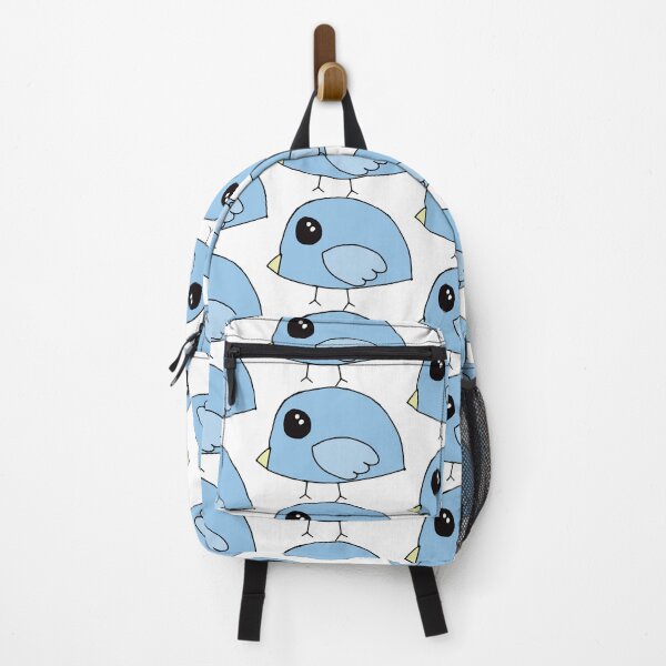 Item preview, Cute Blue Bird Pattern on White Background designed and sold by pelagio.