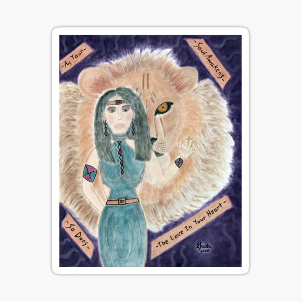Awakening of Your Soul Sticker
