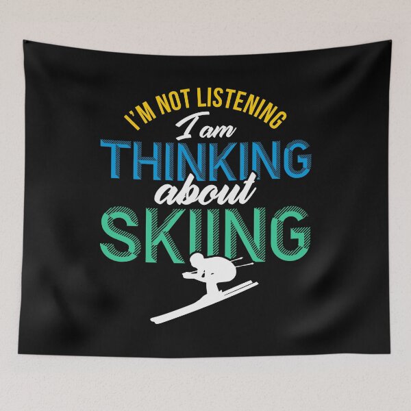 Item preview, Skiing Humor for an Avid Skier; Loves to Ski designed and sold by EstelleStar.