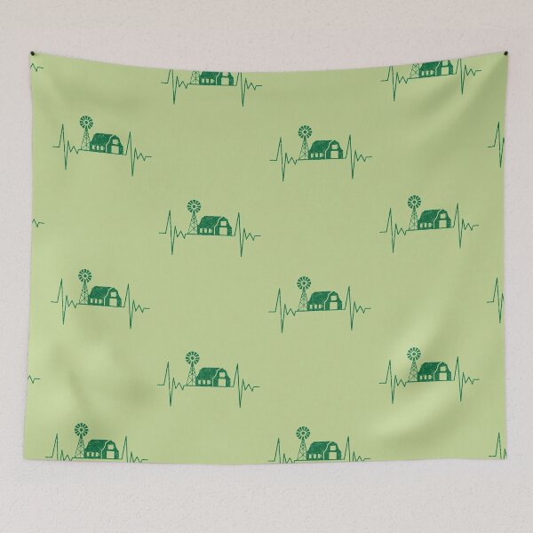 Item preview, Farmer Barn Windmill Heart Beat designed and sold by livegood.