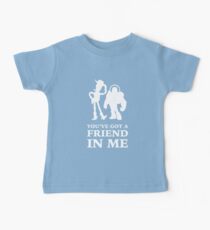 Toy Story Woody and Buzz Lightyear You've Got A Friend In Me Baby Tee