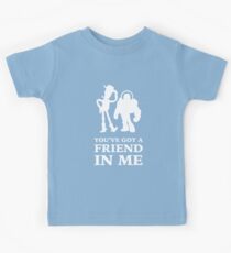 Toy Story Woody and Buzz Lightyear You've Got A Friend In Me Kids Tee