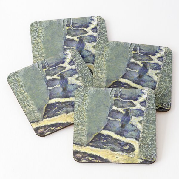 Item preview, Hungry Bird at Mykonos Greece Cafe KPA designed and sold by karynpeters.