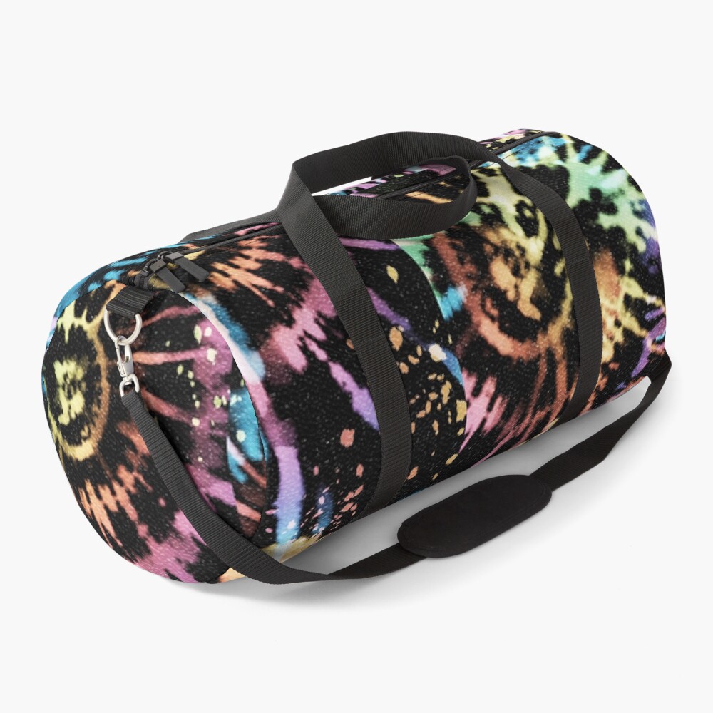 Rainbow Tie-Dye Blast Duffle Bag